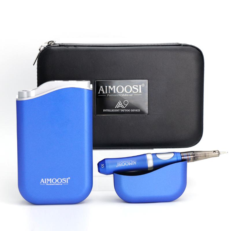 

Aimoosi A9 PMU Machine Digital Permanent Makeup Machine Rotary Tattoo Device For Eyebrow Lip Eyeliner with Cartridge Neeldes