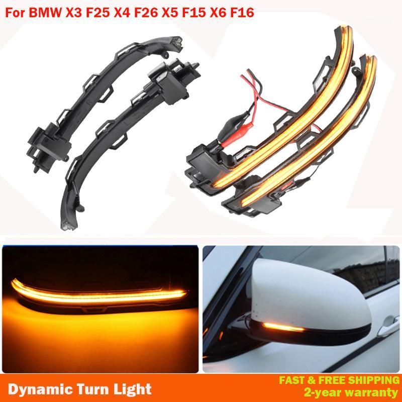 

Emergency Lights For X3 X4 X5 X6 F25 LCI F26 F15 F16 2014-2022 Dynamic Blinker Turn Signal LED Light Sequential Rearview Mirror Indicato