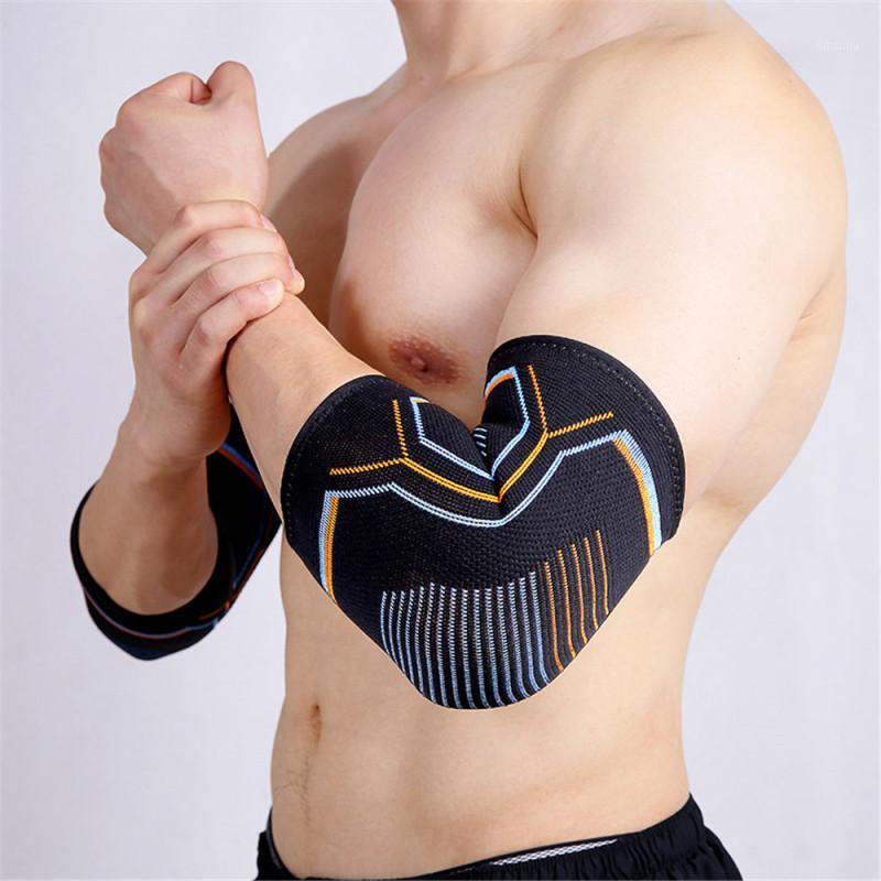 

1PC Outdoor Sports Elbow Support Pad Pressurization Men Basketball Volleyball Fitness Gear Adjustable Elastic Brace Protector1, 1 piece