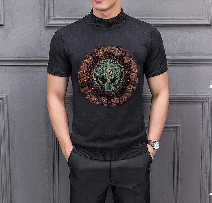 

New Pullover Men Young Winter Hot Drill 2021 Sweater Warm Outer Wear High Quality 5cjk, Sky blue