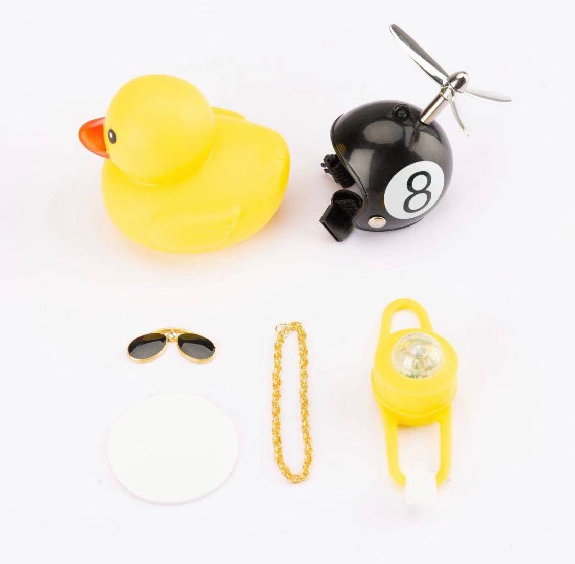 

Yellow duck with light