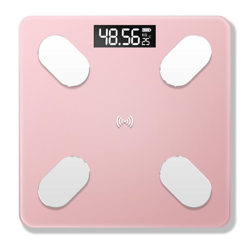 

Bluetooth-Scale Bathroom Body Fat Scale LED Digital Electronic Floor Scales Body Weight Balance Health Care Light energy charge