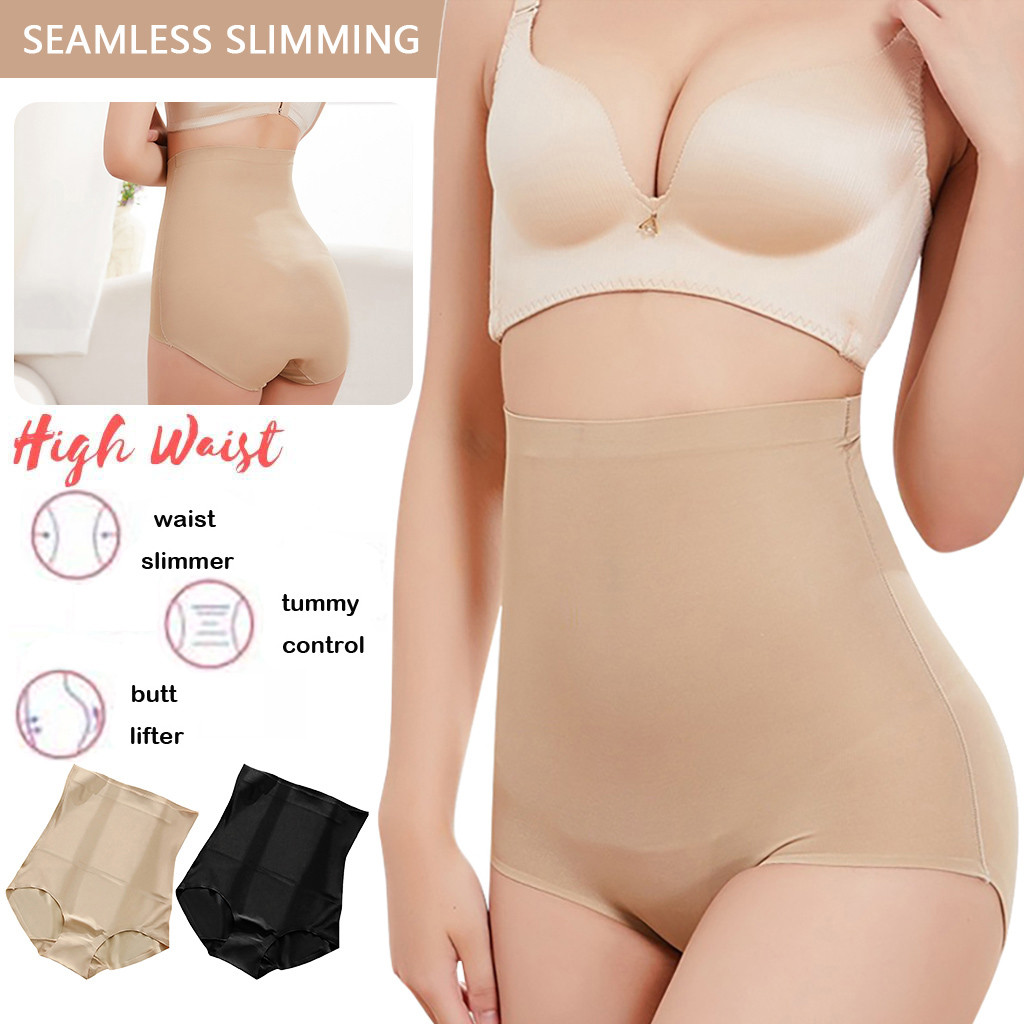 

High Waist Tummy Control Panty Shaper Women' Body Shaping Pants Body Sculpting Knickers Pant Briefs Shapewear Underwear Shapers, Beige