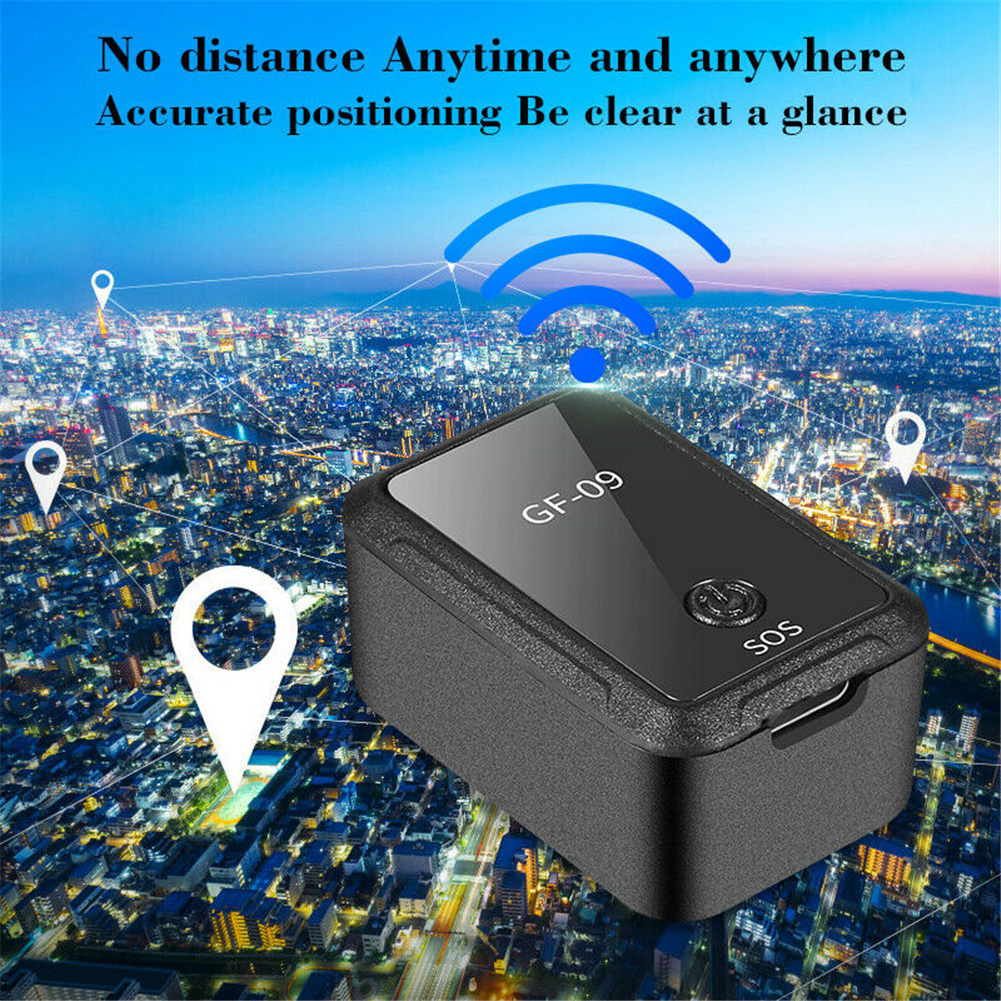 2020 New GF 09 Mini GPS Tracker APP Control Anti Theft Device Locator