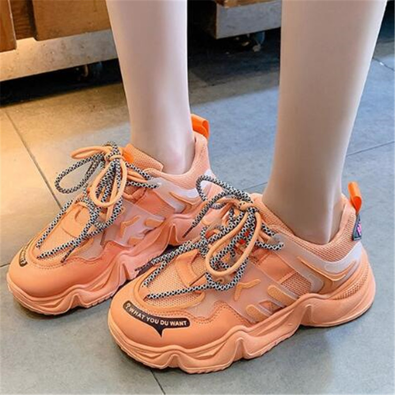 

New Designer 2021 of Women's Orange Green Thick Shoes -40 ZIRQ, Pink.