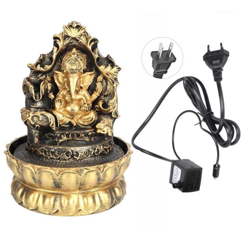 

Southeast Asia Thailand Buddha Desktop Fountain Decoration Unique Shape Resin Home Tabletop Ornament With Light Garden Decor1