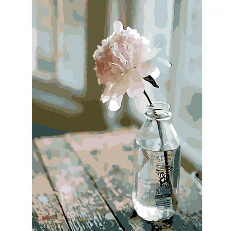 

BAISITE Frameless DIY Oil Painting Pictures By Numbers On Canvas Wall Pictures Wall Art For Living Room Home Decoration e8901