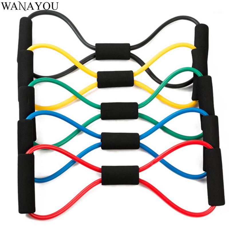 

Eight-character Chest Developer, Muscle Training Rubber Resistance Band, Gym Fitness Body Yoga Pull Rope Tube Workout Equipment1