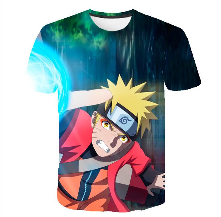 

NewChildren's Naruto T-Shirt Children for Boys a Boy Girls Kids Kid's Anime Harajuku TShirts Child Baby Cartoon Tee Tops Clothing