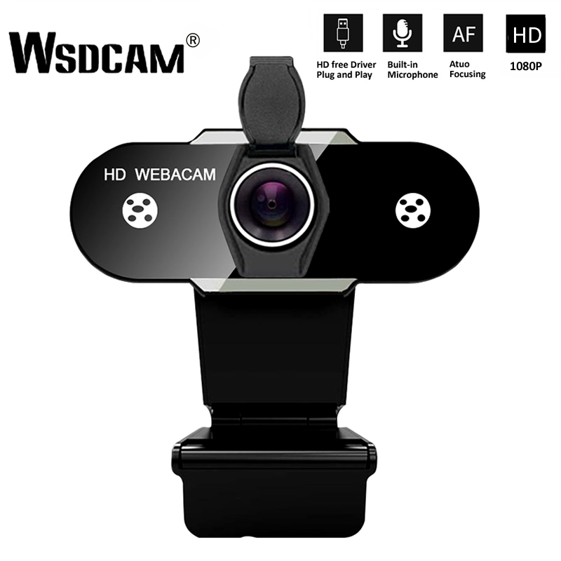 

Full HD 1080P Webcam Computer PC Web Camera with Microphone for Live Broadcast Video Calling Conference Workcamara Web para PC
