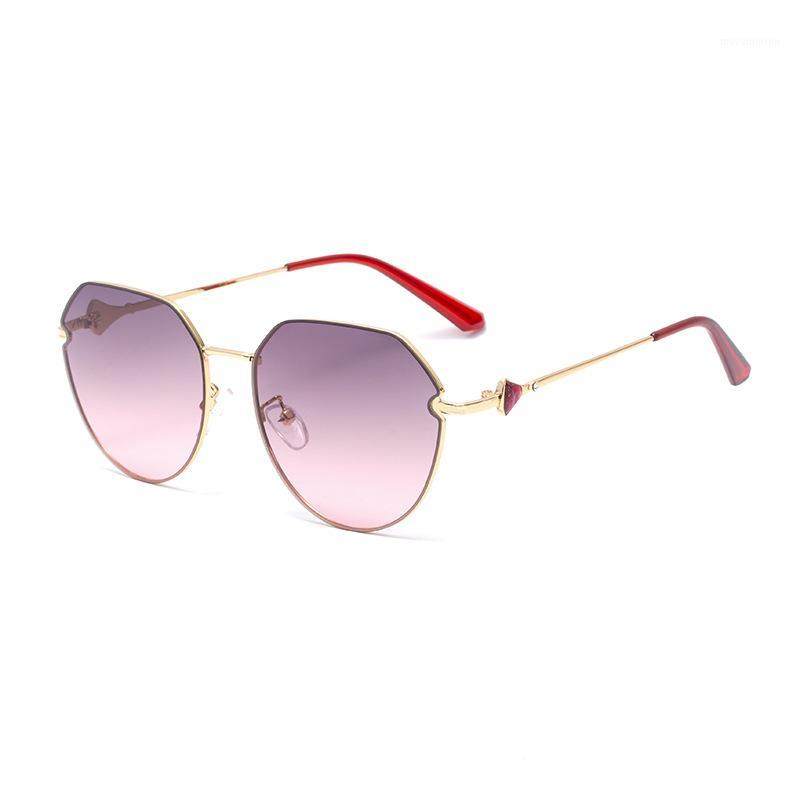 

sunglasses women 2020 round frame fashion internet red sunglasses of the same style women's vintage sun glasses gafas1