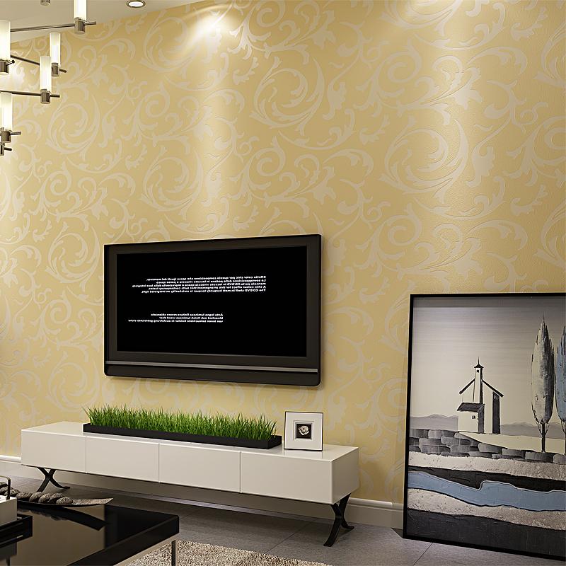 

3D European Wallpaper Damask Non-woven Fabric Papel de parede Luxury Glitter Europe Wallpaper for Bedroom Wall WP16045, 7032