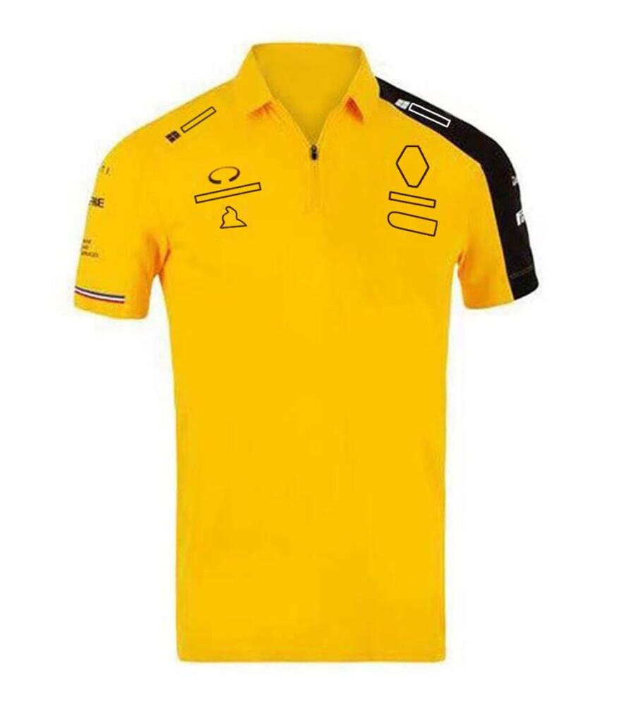 

Formula 1 racing suit car fan quick-drying lapel T-shirt