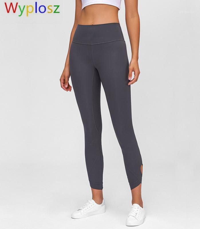 

Wyplosz Fitness Leggings High Waist Tight Yoga Pants Elastic Energy Workout Leggings Sports Gym cutout cross-foot Pants1, Black