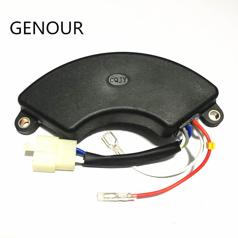 

CQJY 5KW 6KW 7KW single phase AVR For Gasoline Generator spare parts Auto Voltage Regulator 400V 470UF