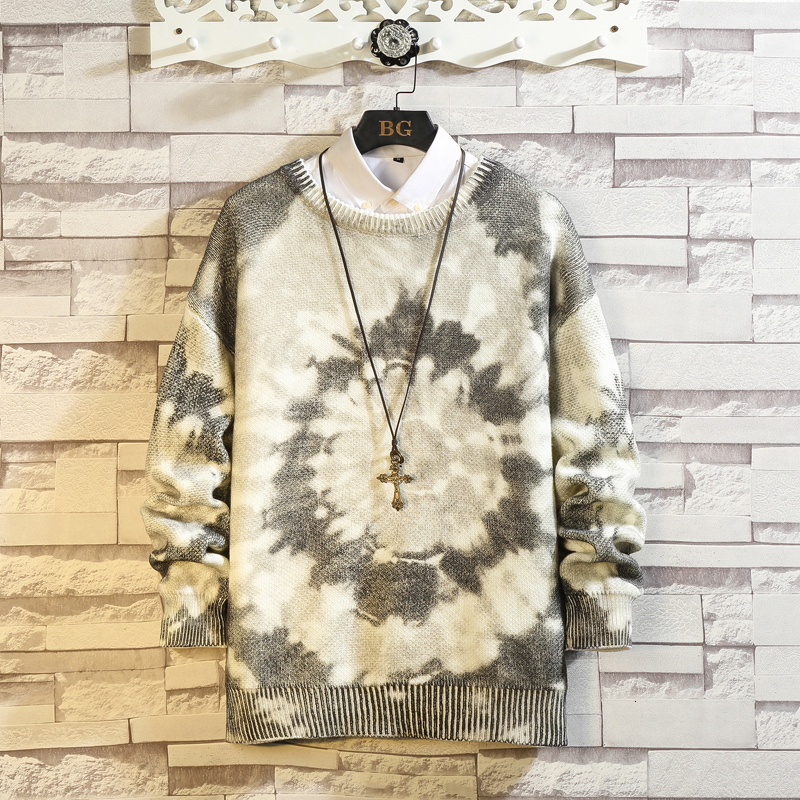 

2021 New Fashion Classic O-neck Print Christma Sweater Men's Oversize Pull M-5xl Long Sleeves Pullover for Autumn Spring Winter Ylff, My05 1