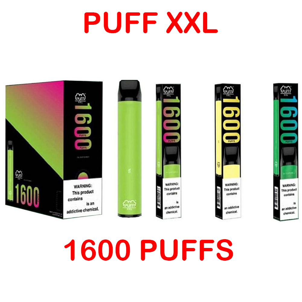 

Puff Puffs Vape Styles Disposable Puff Pen Device Pods 31 Xxl 850mAh Battery Disposable XXL Bar Pre-filled Kit Cigarettes 1600 E Fwohs