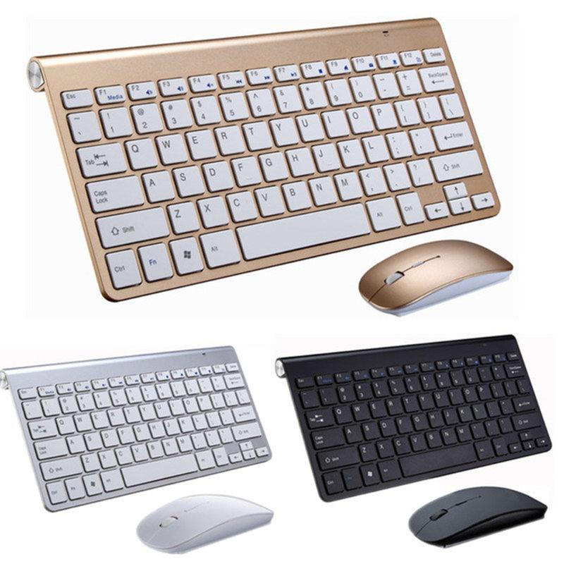 

Wireless Keyboard Mouse Set 78 Keys 12 Multimedia Keys 2.4GHz Ultra Slim Wireless Mouse And Keyboard Combo Kit 2020 New