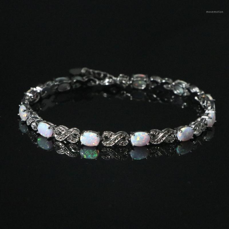 

SZ0106 2020 New Hot Elegant White Opal Bracelet Women's Jewelry Gifts1