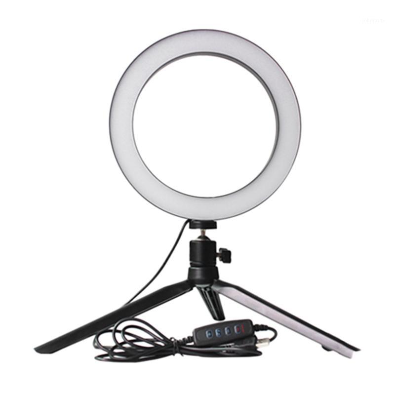 

Dimmable Led Lighting Photographic Studio Selfie Ring Light 3200K-5500K with Camera Photo with Usb Cable and Mini Tripod1