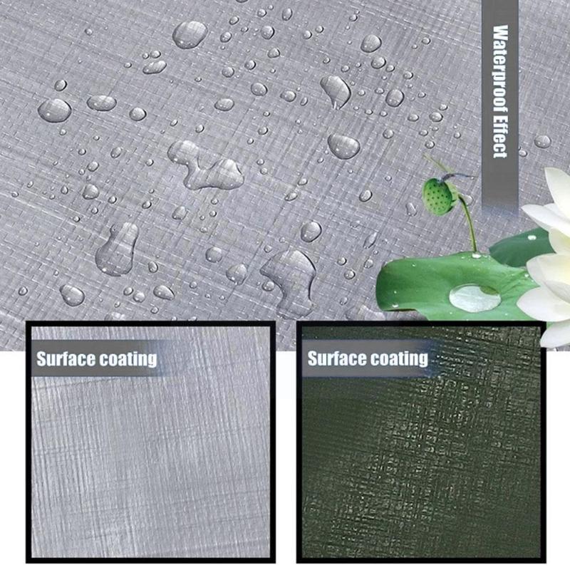 

Tents And Shelters Thickened Rainproof PE Tarpaulin Waterproof Cloth Outdoor Plant Pla D6R9 Shade Shed Garden Canvas Canopy A4P4