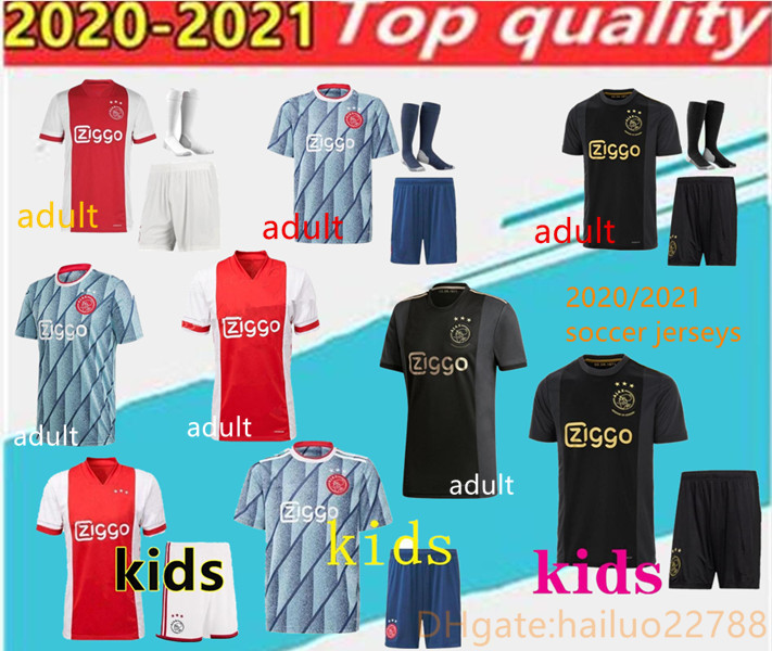 

2020/2021 Men Kids Kit 2021 Home Away Third 50th Anniversary maillot Soccer Jersey NOURI PROMES 20 21 TOP quality Football Shirt, Black;yellow