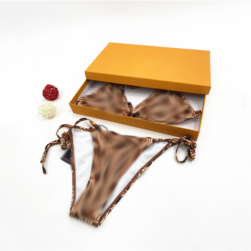 

Newest Letter Printed Split Swimsuits Sexy Women Print Bikinis Fashion Breathable Bikini Set Designer 3 Colors Swimwear