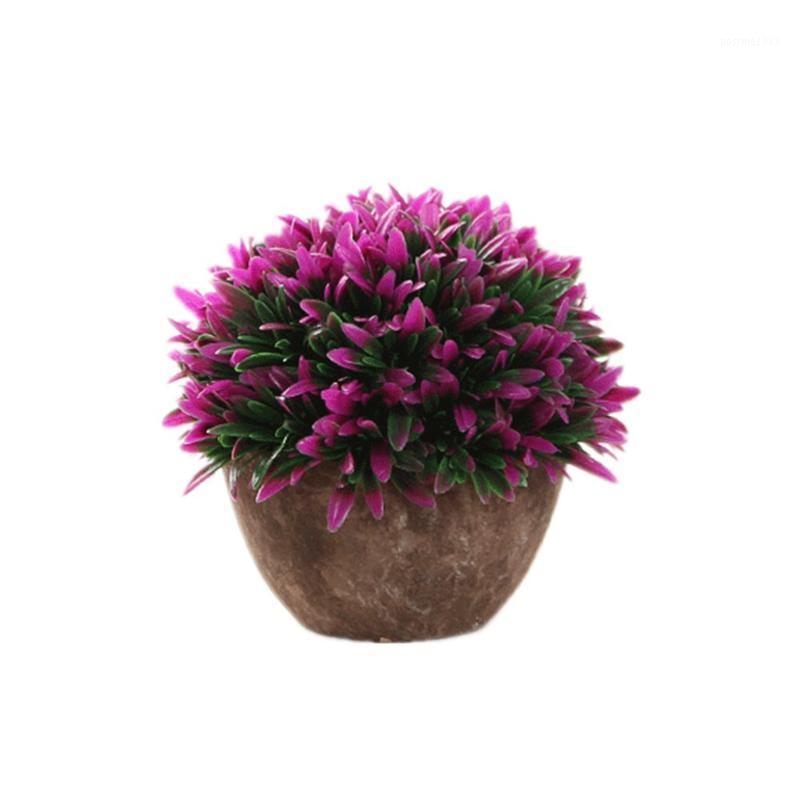 

Artificial Plants Ball Simulated Plant Decorative Bonsai Plastic Flower Ball for Home Decoration1, Picture 1