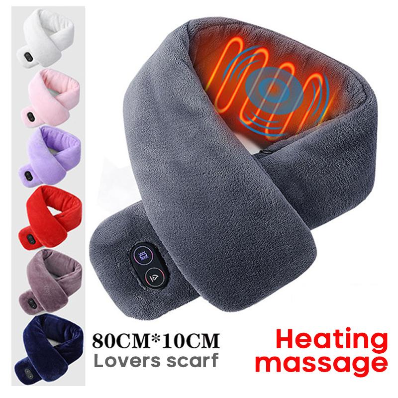 

2020 New Electric Scarf Women Massage Constant Temperature Warm Foulard Smart Couple Scarf Men Shawl Neckerchief Multip Dropship