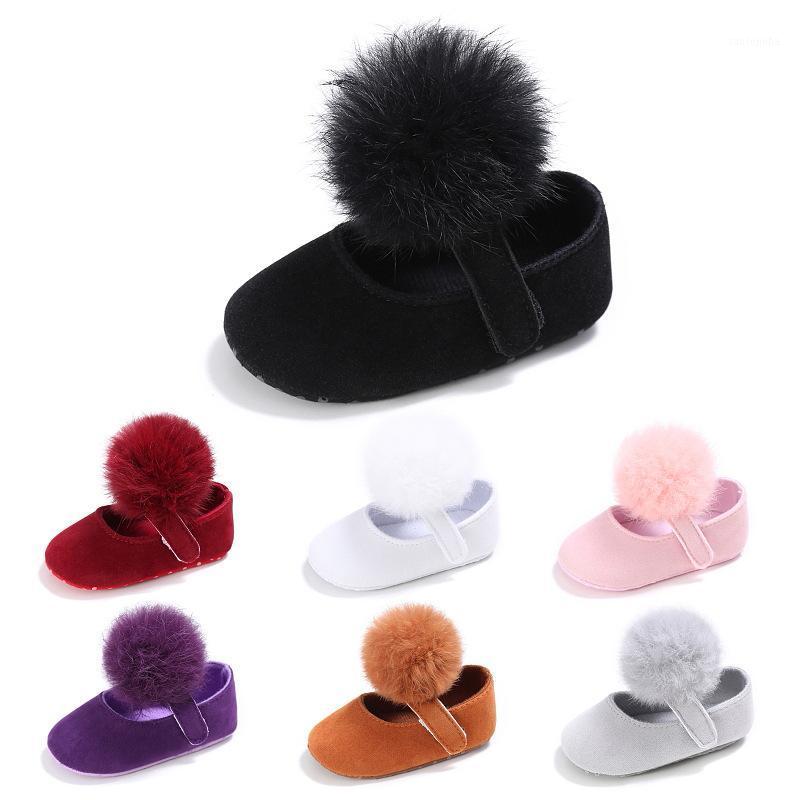 

Factory direct wholesale new style cotton princess shoes cotton baby shoes comfortable fashion casual baby one drop1, Black