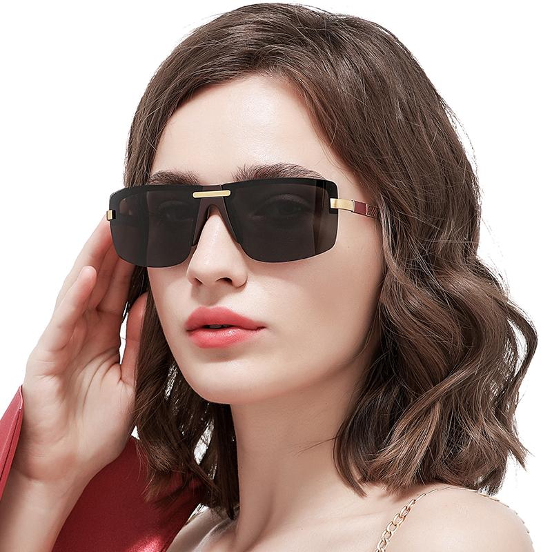 

Sunglasses Unisex Polarized Ladies Women Men Gradient Lens Sun Glasses Square Goggle Oculos Lunette De Soleil Femme