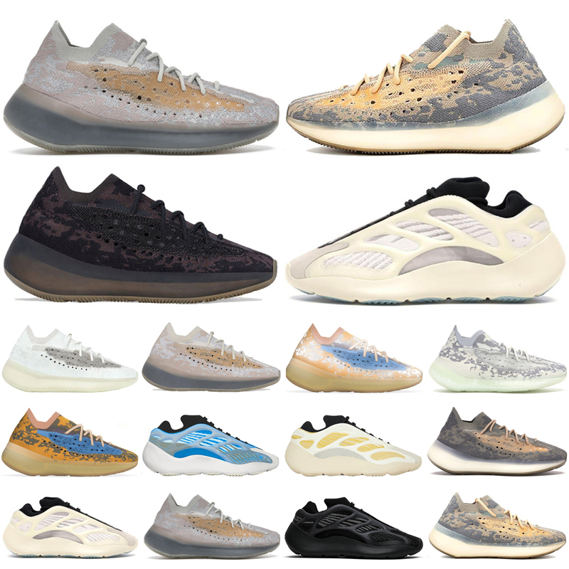 

380 Alien Mist Shoes Women Men Designer Sneaker Running Shoe 700 Hospital Blue Kanye Des Chaussures Scarpe Zapatos Sport, White;red