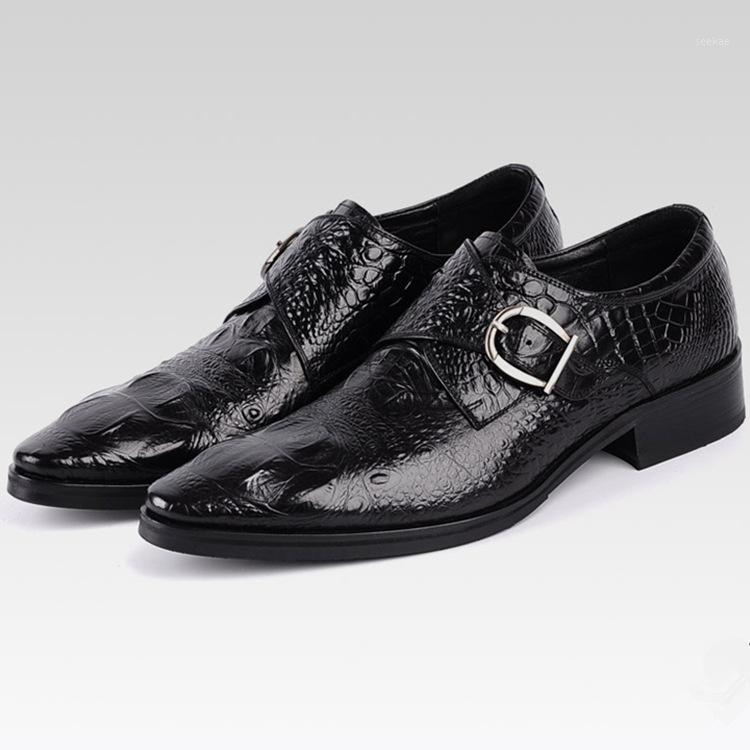 

Men Formal Shoes New Business Sneakers Brand Wedding Dress Shoes Men New Footwear Black Fashion Design Leather Men's 441, Brow