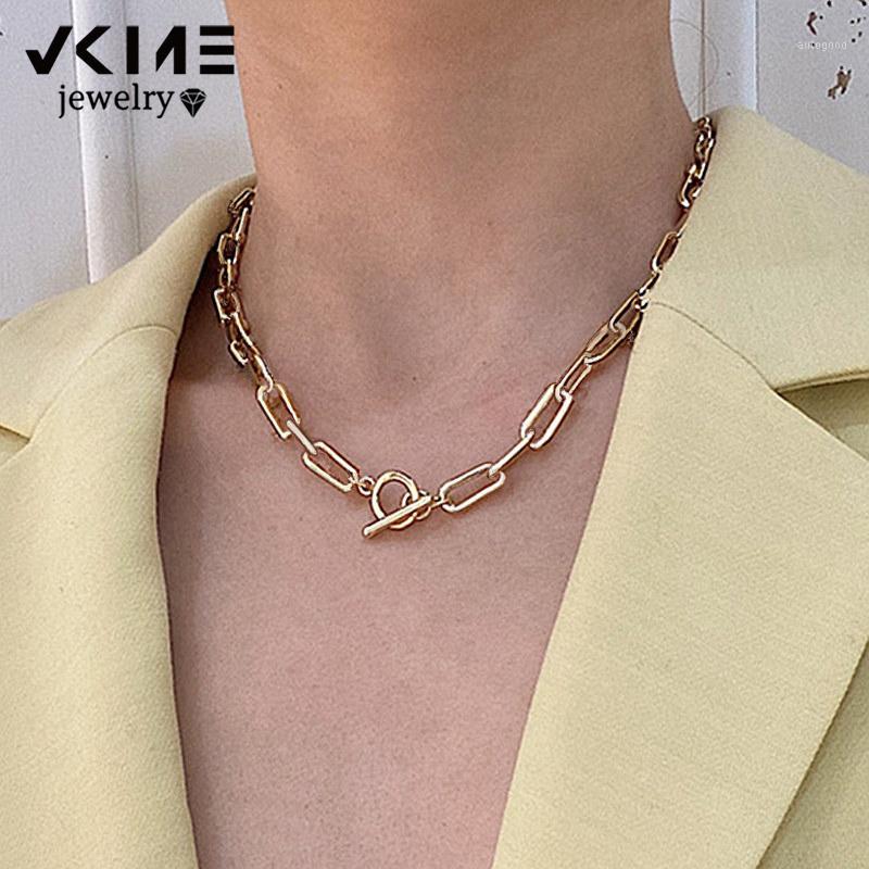 

Chokers Simple Chain Necklace1