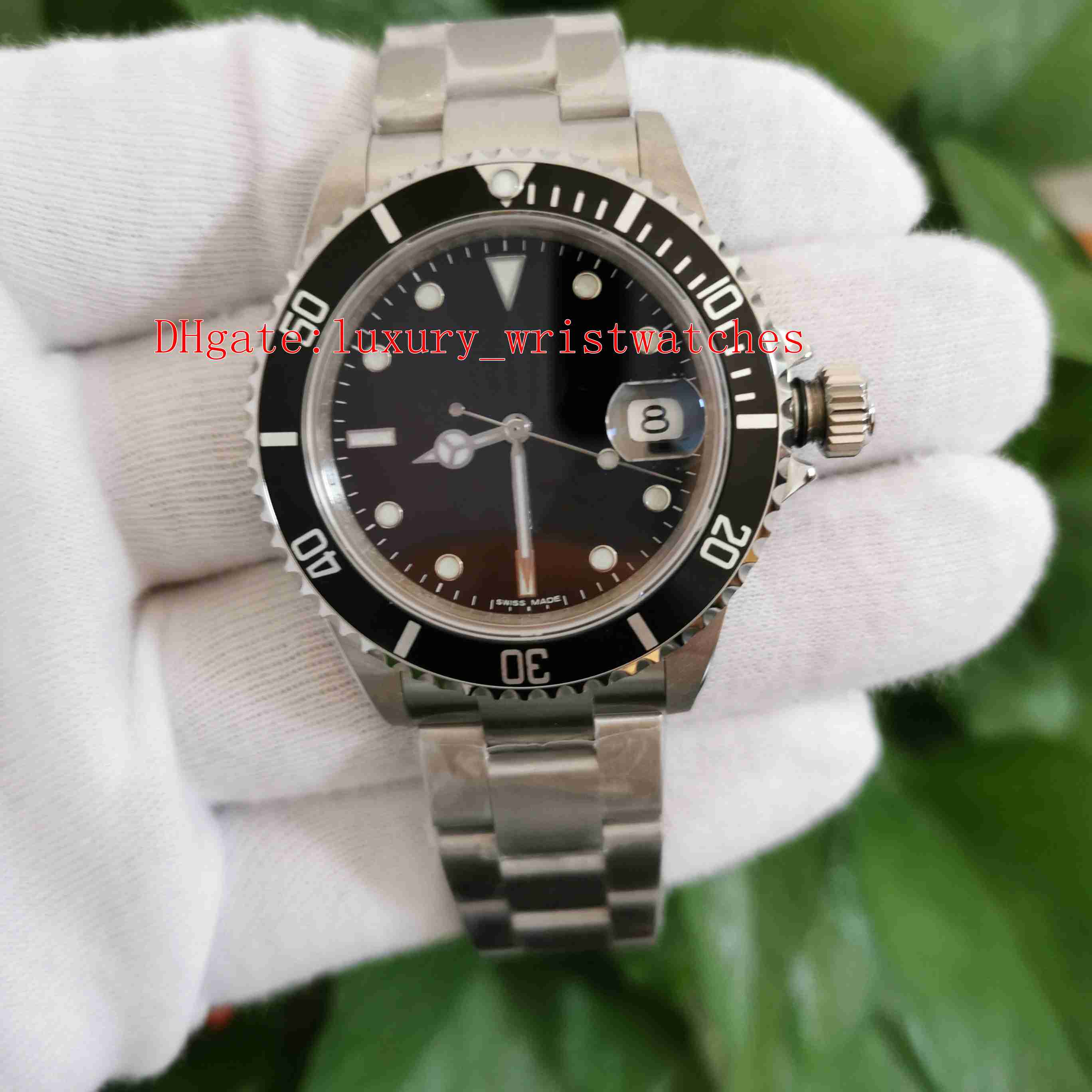 

Topselling BP High quality Wristwatches Classic 40mm Vintage 16610 50th Anniversary 316L 2813 Movement Mechanical Automatic Mens Watches, No box papers