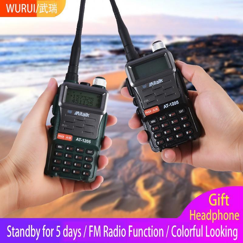 

1pz Dual Band VOX Walkie Talkie 50km Portable Powerful Two Way FM Radio 256 Channels Outdoor CB Walkie-Talkie Scanner1