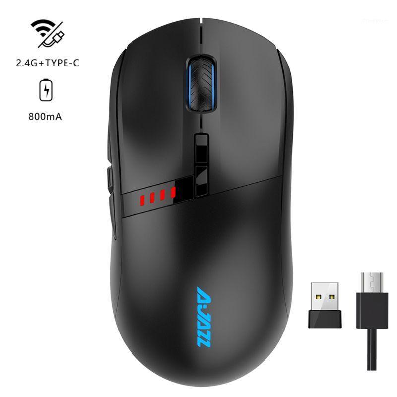 

AJazz Professional-Grade i305Pro RGB 2.4G Gaming Mouses Wireless Wired Dual Modes Rechargeable 200-16000 DPI 8 Keys for Laptop1