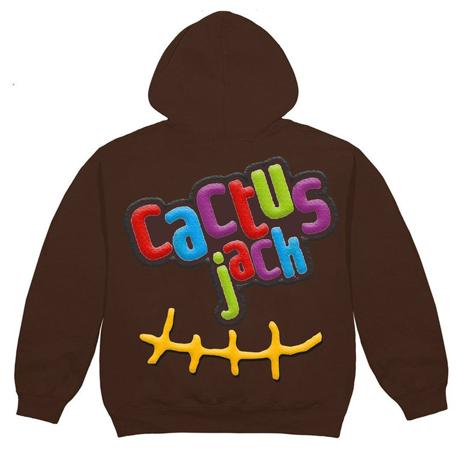 

2021 New Foaming Printing Travis Scott Trails Hoodie Women Men Cactus Jack Pullover Hooded Streetwear Z18o, 15