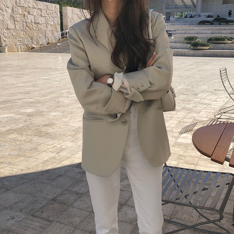 

Designer 2021 New Single Woman Blazer Suit Fall Luxury Street Wear Women' Clothes B94i BJ8J