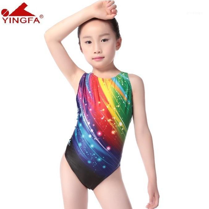 

Yingfa 2020 Racing Training Kids Swimwear For Girls Bathing Suits Children One Piece Swimsuit Girls Swim Wear Swimsuits Swimming1