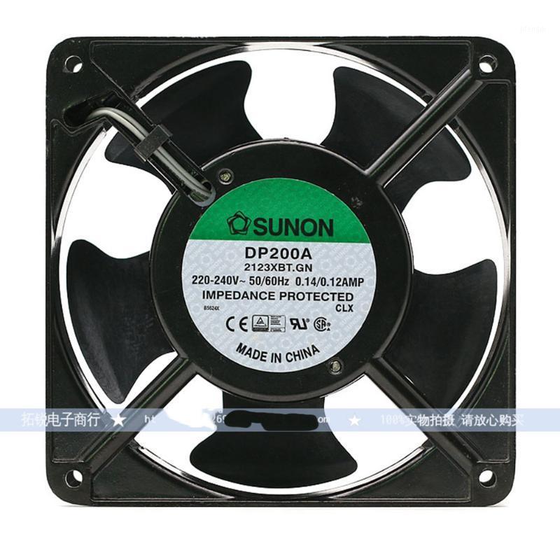 

AC 220V fan For Sunon DP200A P/N 2123XBT.GN 0.14A 12038 220V 120*120*38mm industrial case cabinet cooling fan 120mm1