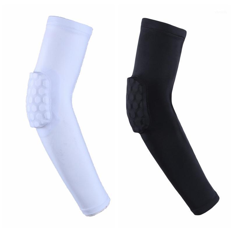

1 Pc Elbow Brace Pad Arm Sleeve Honeycomb Compression Padded Armband Elbow Support Anti-slip Breathable Safety Protection1, Black