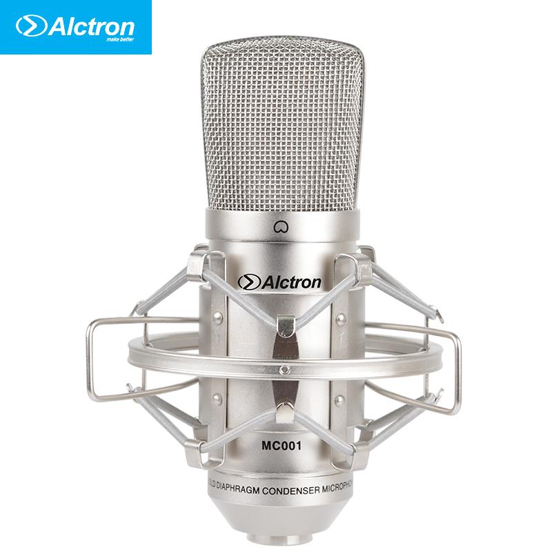 

Alctron MC001 Professional Studio Microphone Large Diaphragm FET Condenser Recording Microphone XLR Connector