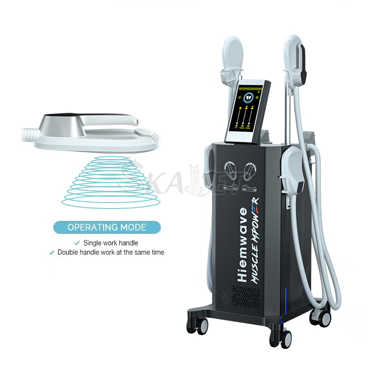 

New Arrival Air Cooling System 5000W HIEMT EMS Electromagnetic Body Slimming Muscle Stimulation Fitness Equipment