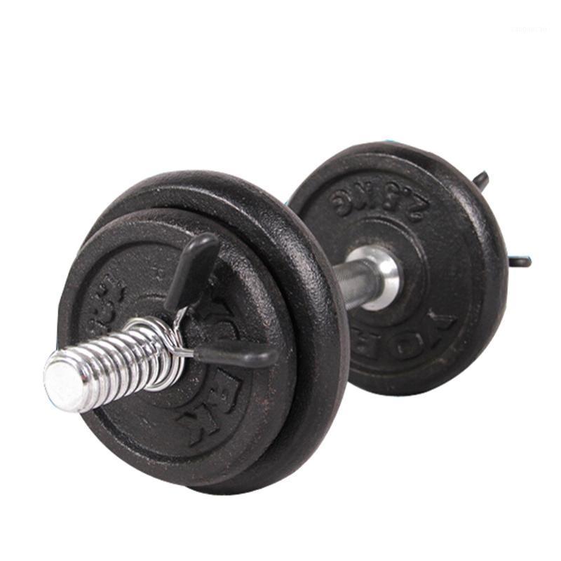 

ISHOWTIENDA 2Pcs 25mm Barbell dumbbells fitness weights Gym Weight Bar Dumbbell Lock Clamp Spring Collar Clips #y301, Black