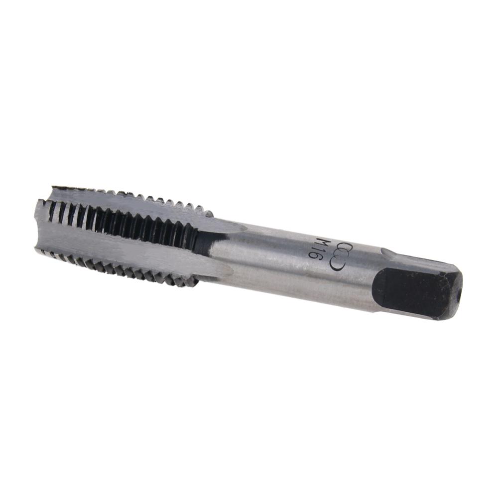 

High Quality Metric Tap Hand Drive M1.0 ~ M16 x2mm High Speed Steel Plug Metric Screw Thread Tap Hand Drill Tool 1pcs