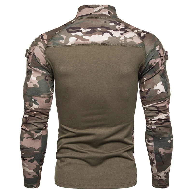 

Mege Camouflage Tactical Military Clothing Combat Shirt Assault Multicam ACU long sleeve Army Tight T shirt Army USMC Costume 201203, Typ