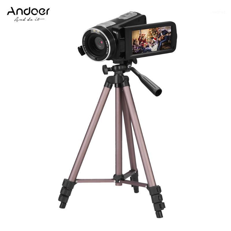 

Andoer 3" LCD Touchscreen Digital Video Camera Camcorder DV Recorder 24MP w/ Weifeng WT3130 Protable Lightweight Aluminum Tripod1, As pic