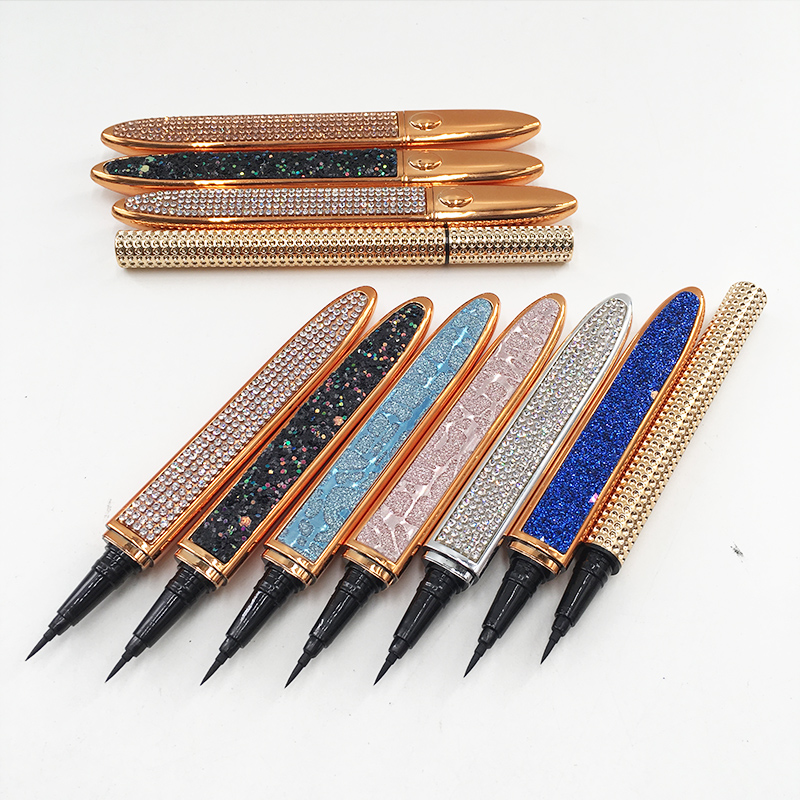 

Eyeliner Glue Magic Pen Self-Adhesive Eyelash Liquid Eyeliner Waterproof Makeup Eyeliner For Strip Mink Eye Lashes, Black 13