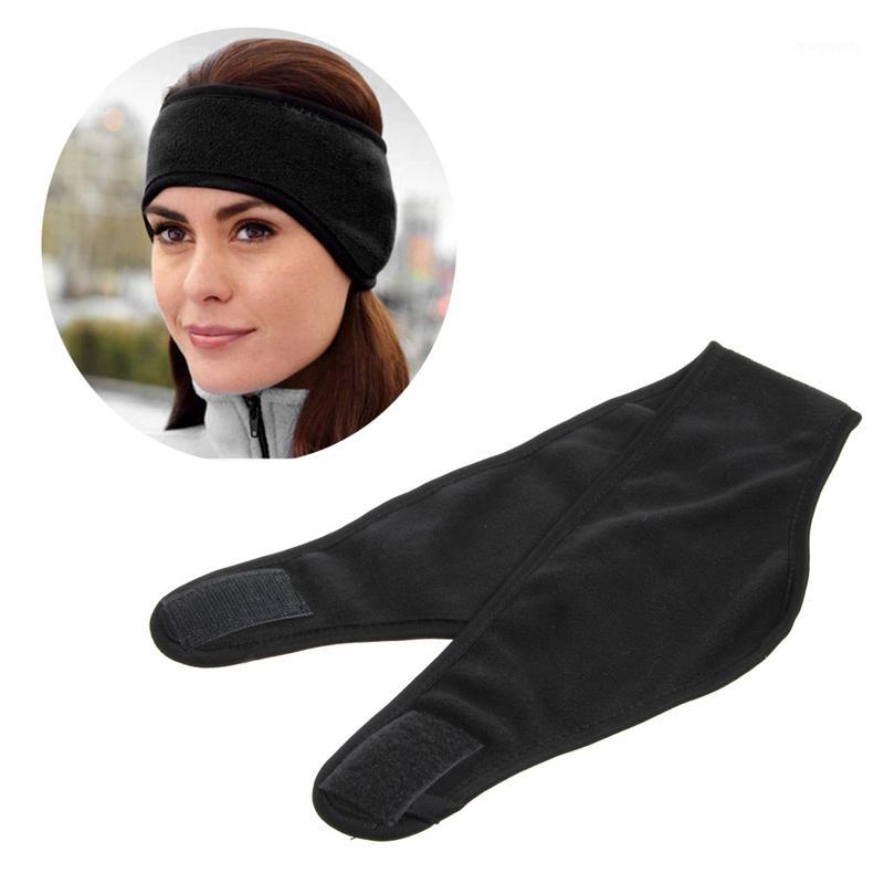 

Wholesale- Women Men Winter Double Polar Fleece Warm Headband Ear Cover Ear Protection1, As pic